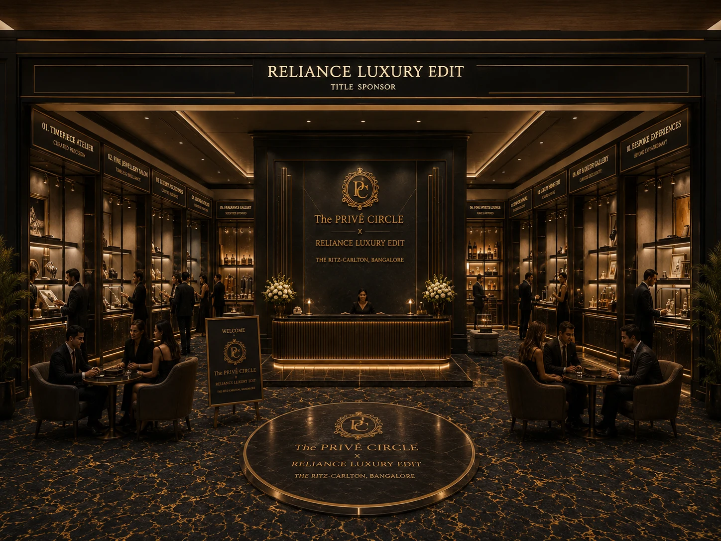 Reliance Luxury Edit pavilion