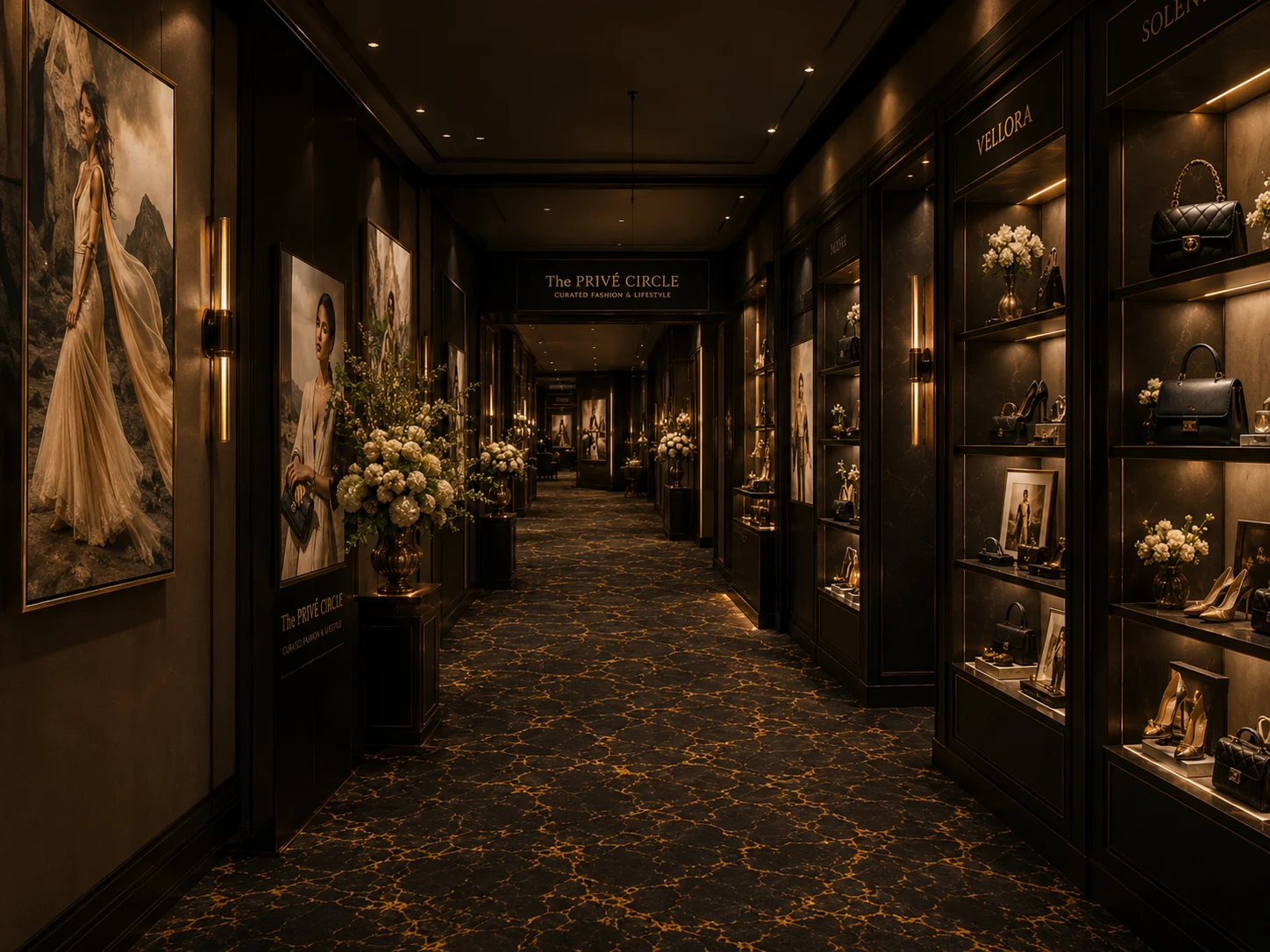 Fashion Gallery Corridor